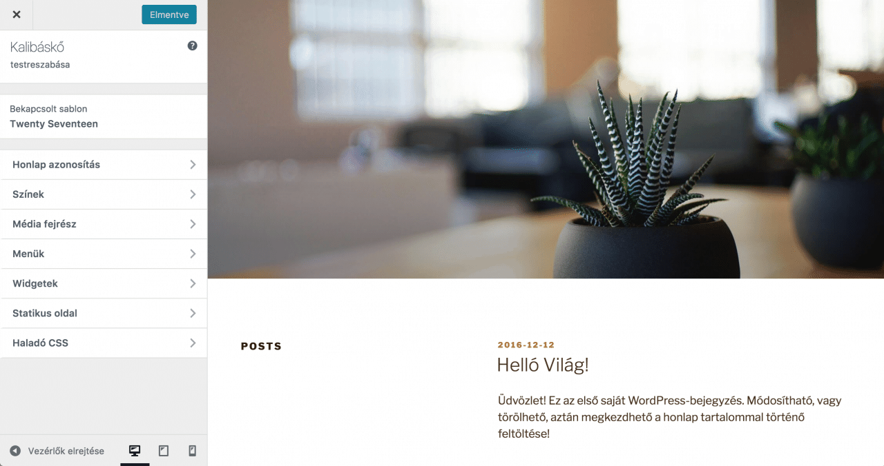 Teszteltük a Mikulás-kiadást – WordPress 4.7