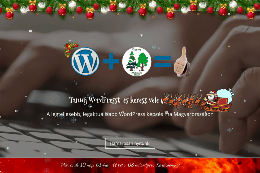 Lassan ideje elkarácsonyosodni :)