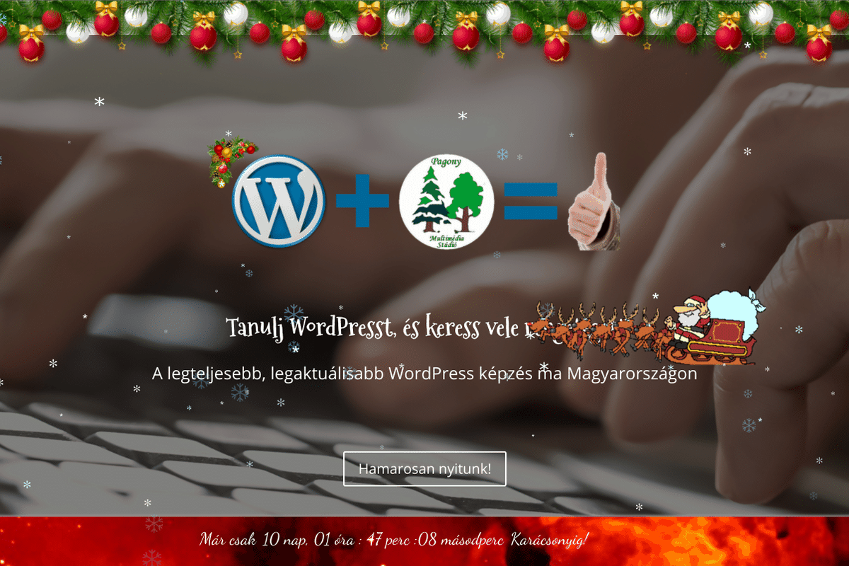 Lassan ideje elkarácsonyosodni :)