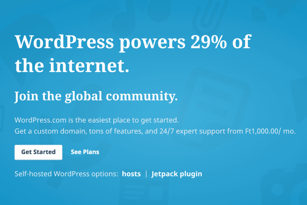 Mi a különbség WordPress.org  és WordPress.com között? - "ingyenes" vs "fizetős"?
