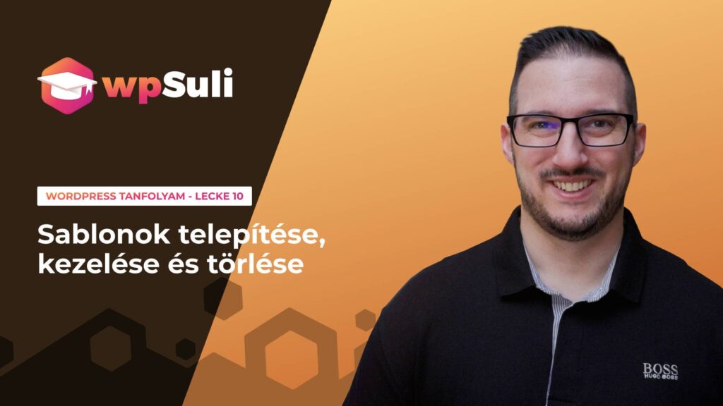 Hogyan adj hozzá új vagy törölj egy sablont WordPress weblapodról