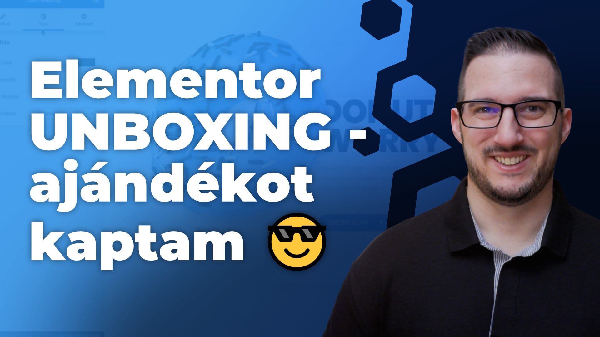🎁 Elementor UNBOXING – ajándékot kaptam, lássuk mi van a dobozban!